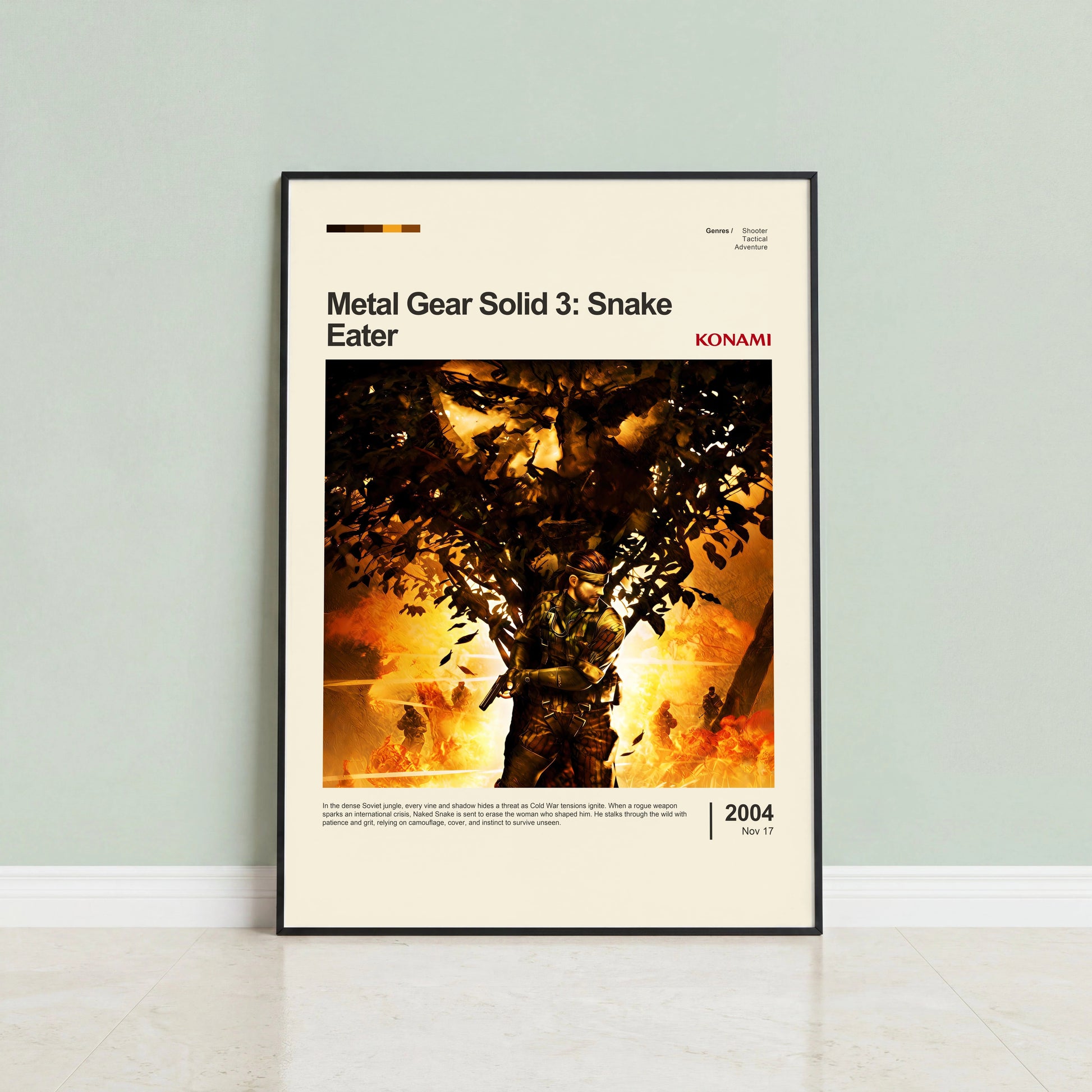 Metal Gear Solid 3: Snake Eater Poster — view 3