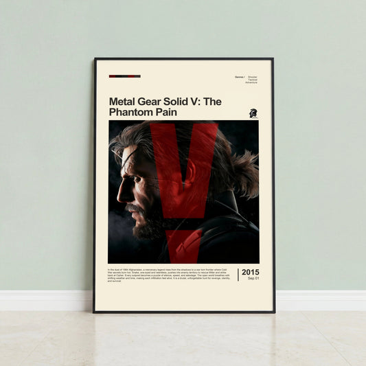 Metal Gear Solid V: The Phantom Pain Poster