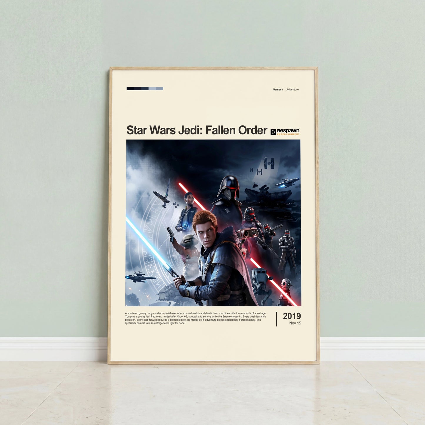 Star Wars Jedi: Fallen Order Poster — view 2