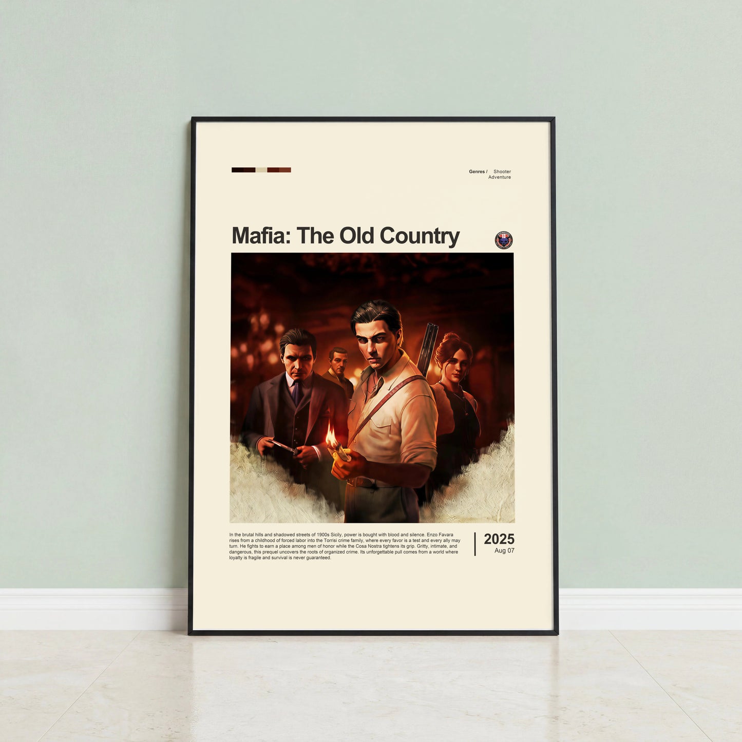Mafia: The Old Country Poster