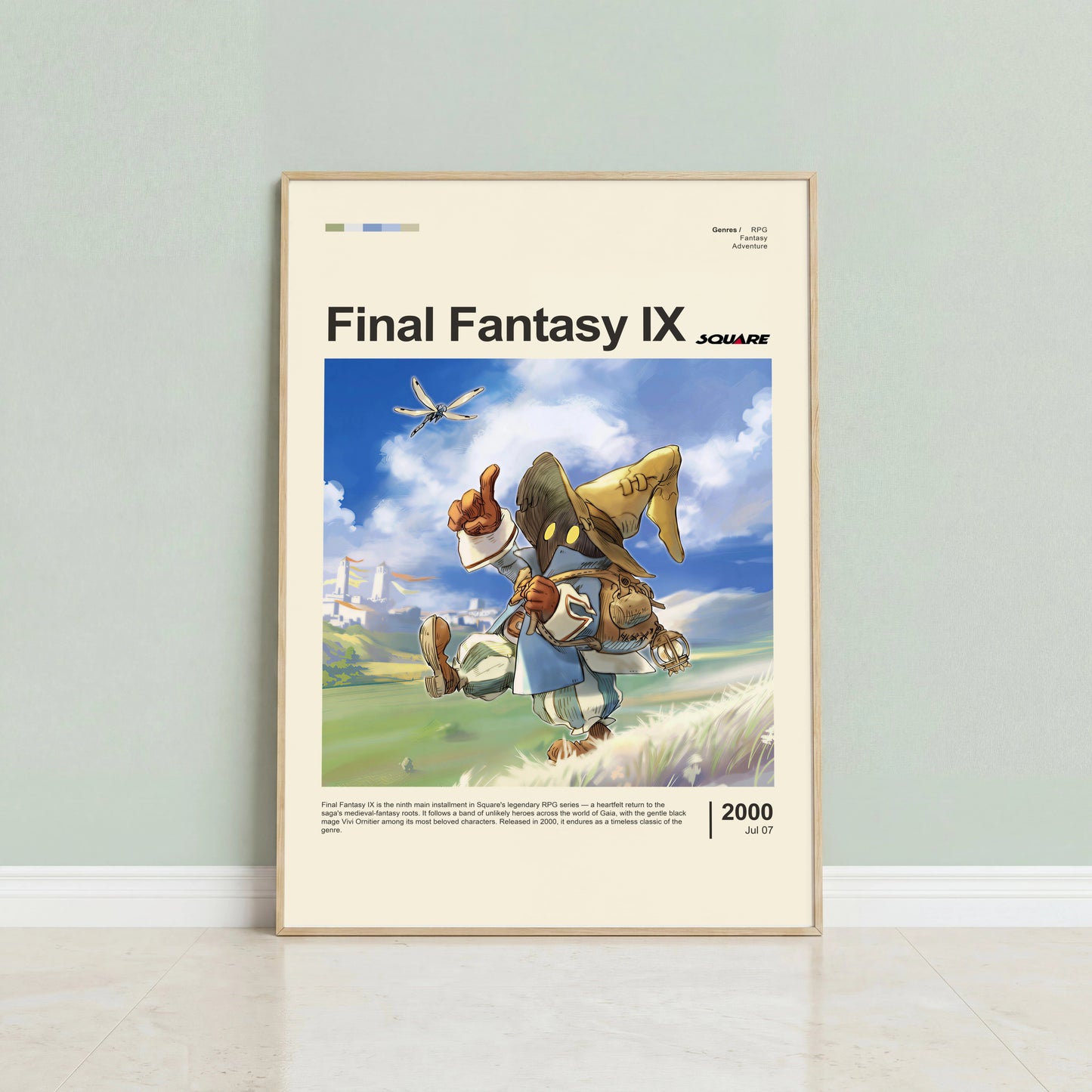Final Fantasy IX Poster — view 2