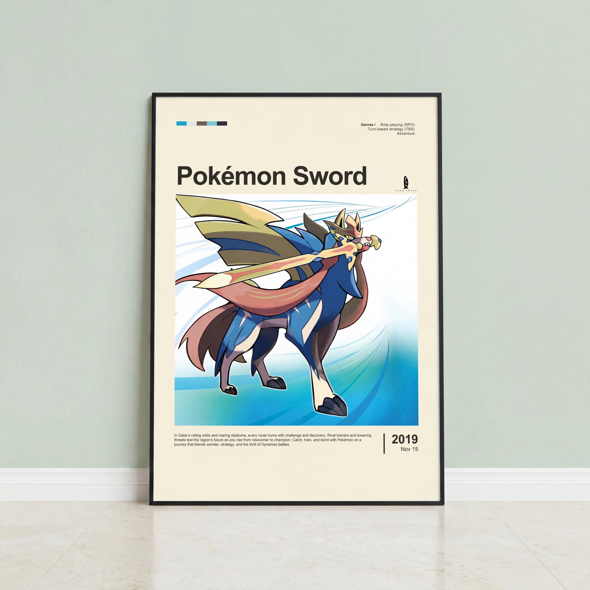 Pokémon Sword Poster — view 3