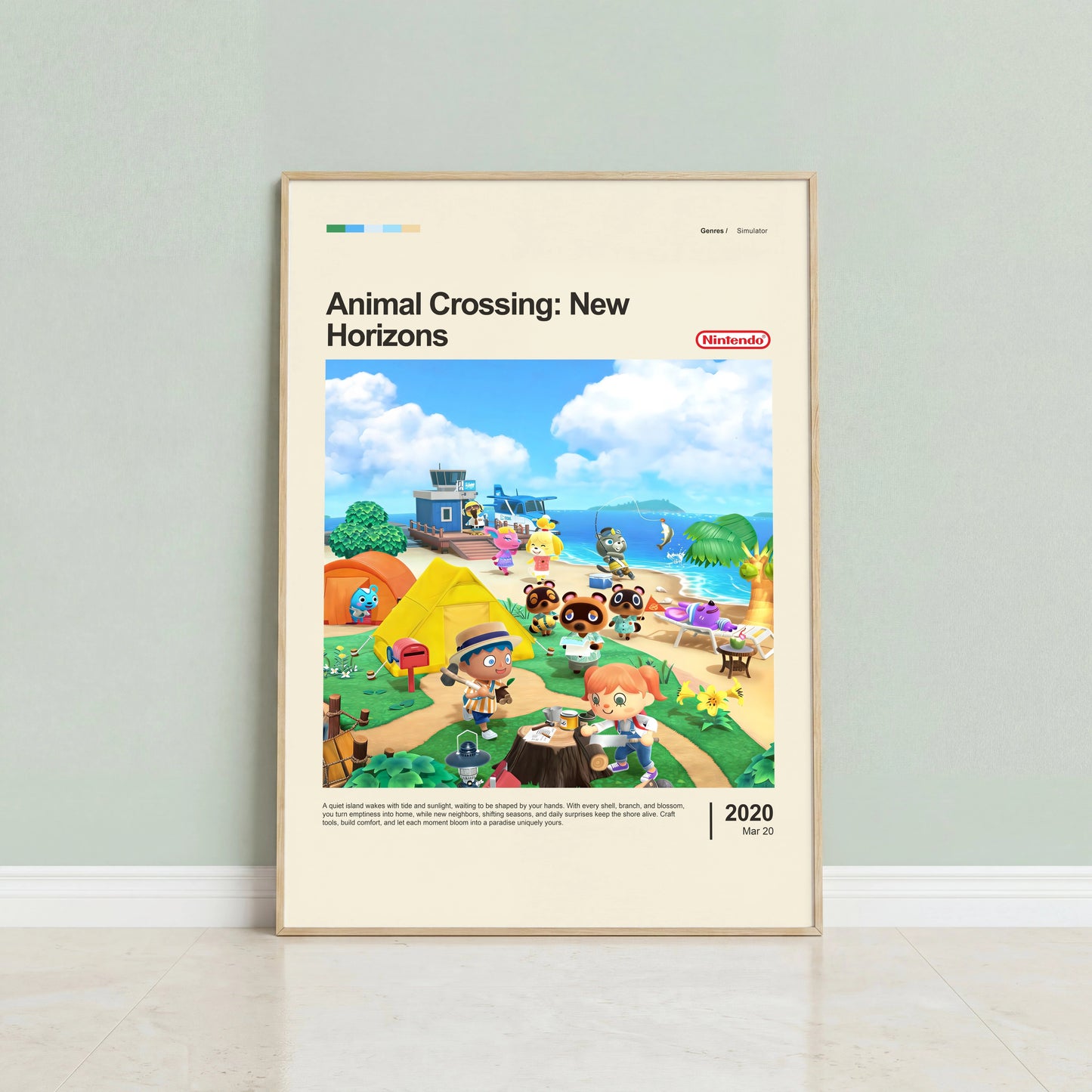 Animal Crossing New Horizons Poster
