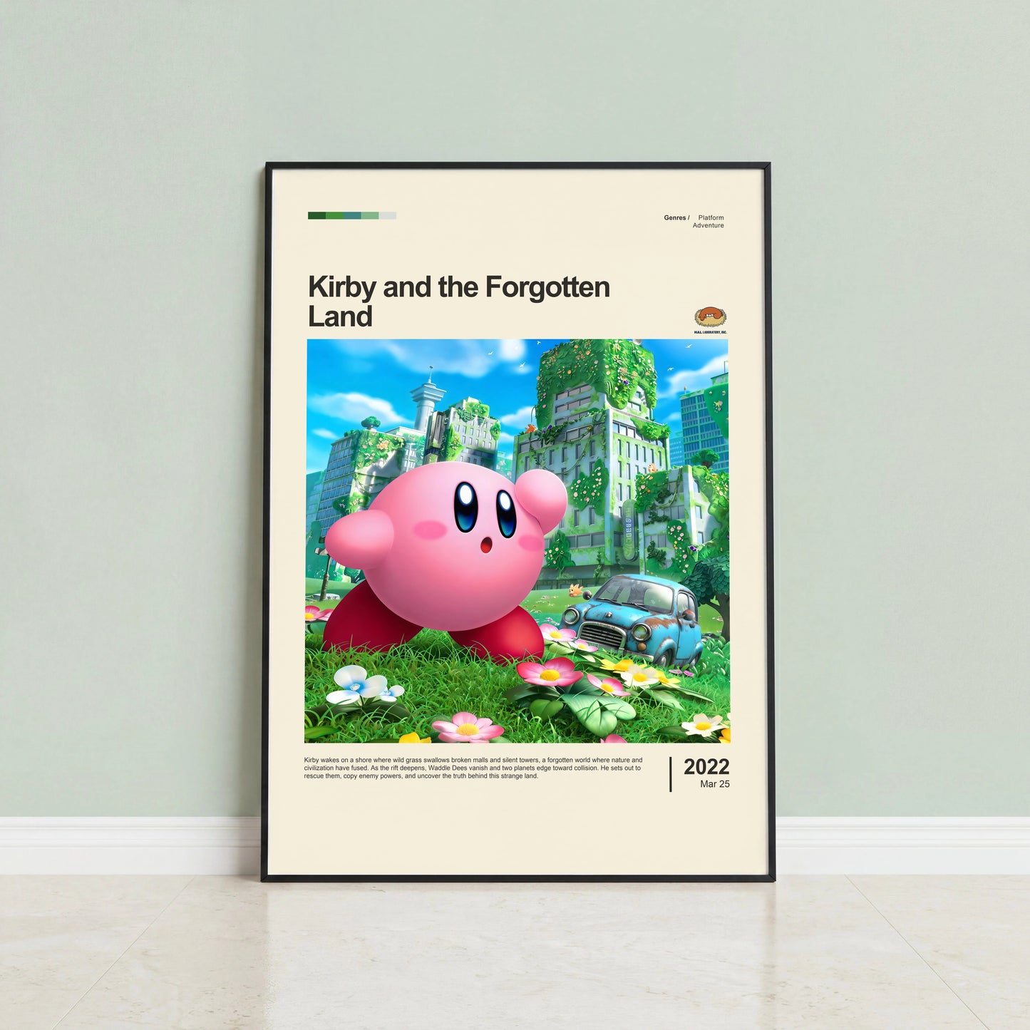 Kirby and the Forgotten Land Poster — view 3