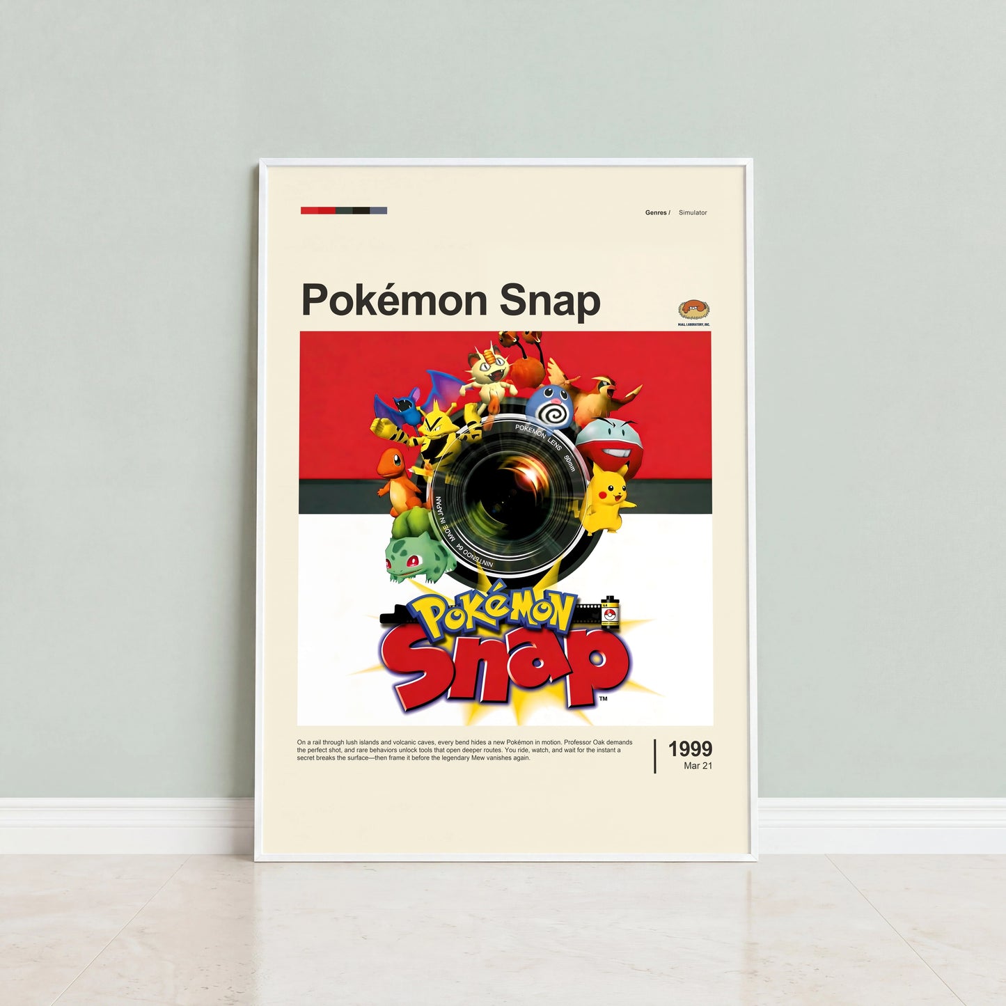 Pokémon Snap Poster — view 4