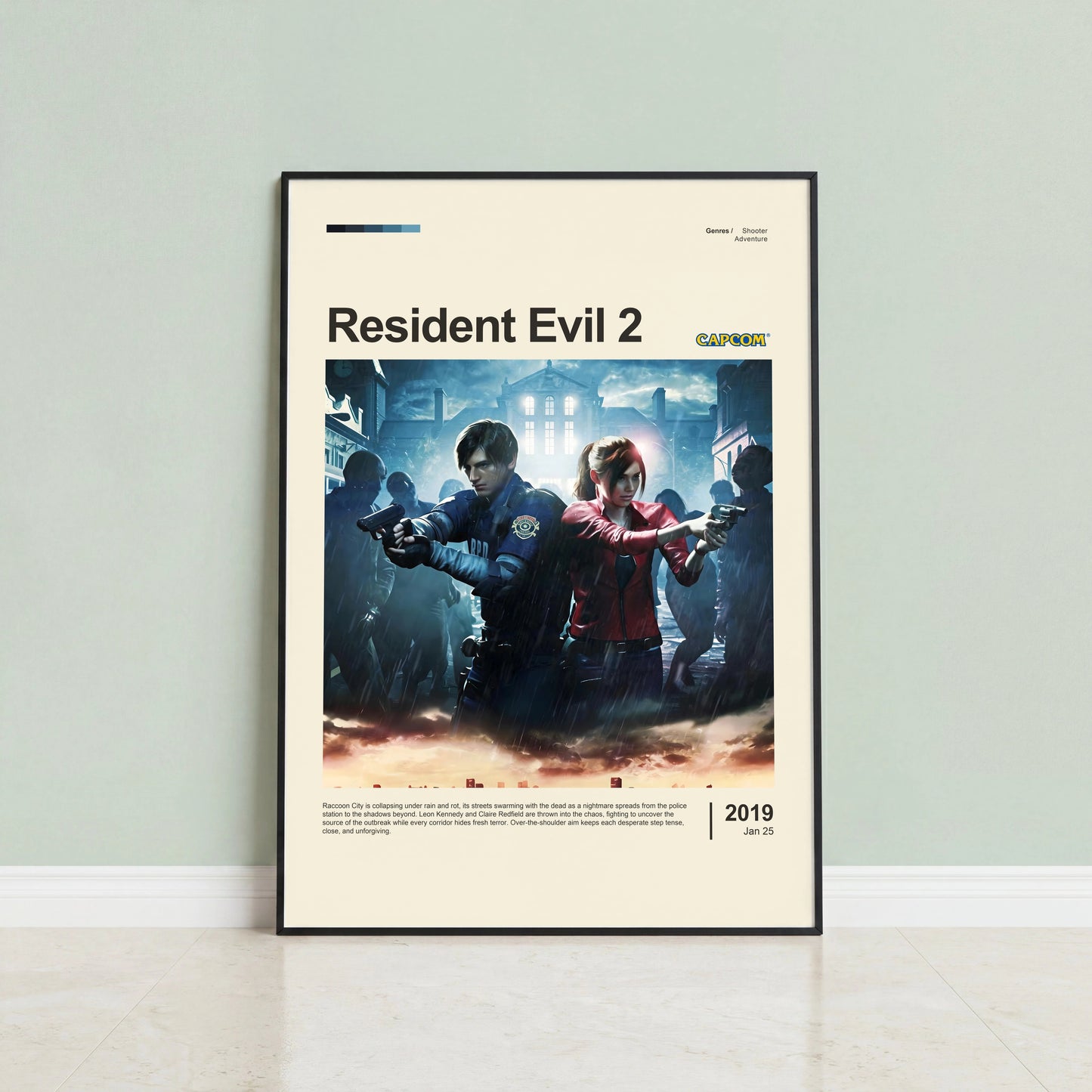 Resident Evil 2 Poster — view 3