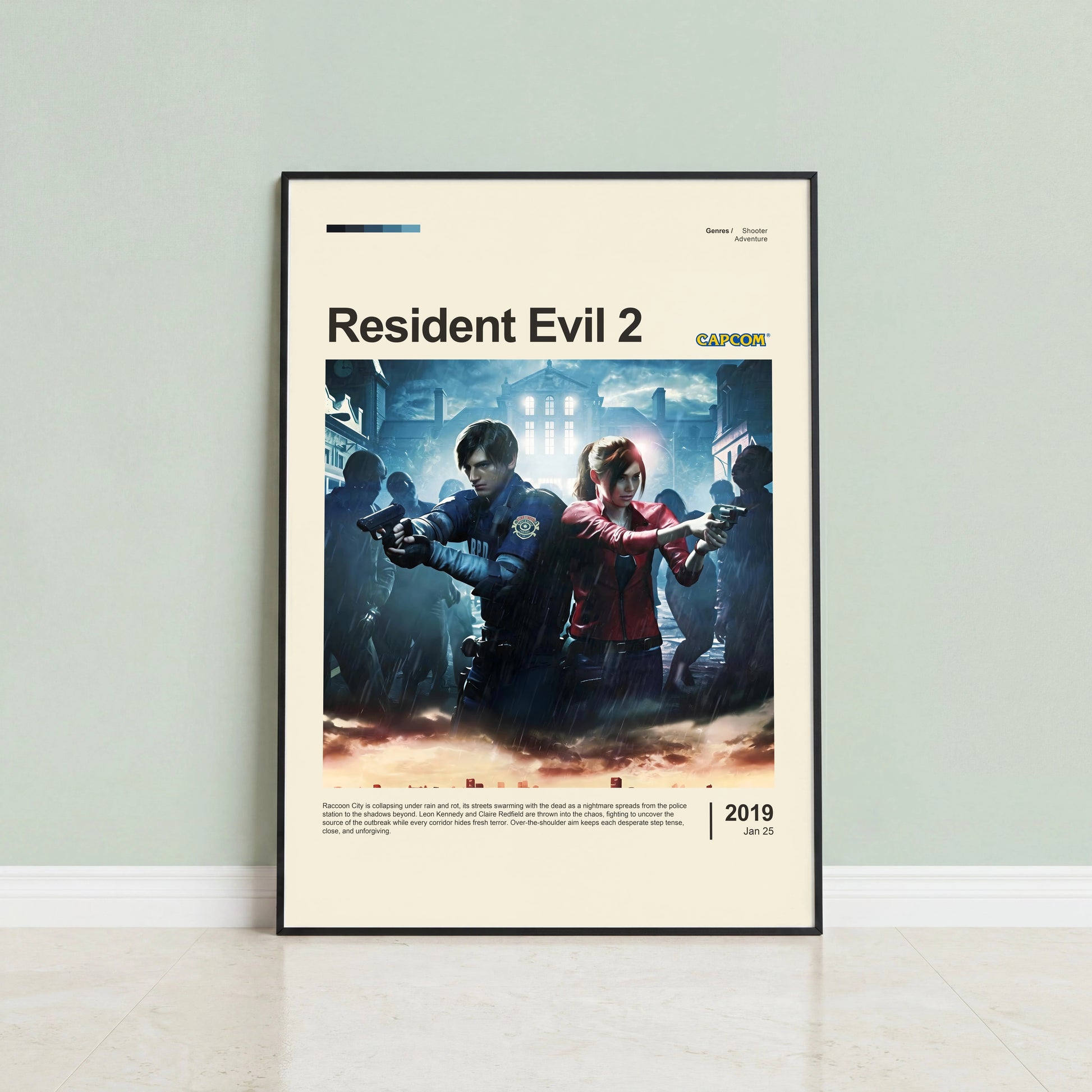 Resident Evil 2 Poster — view 3