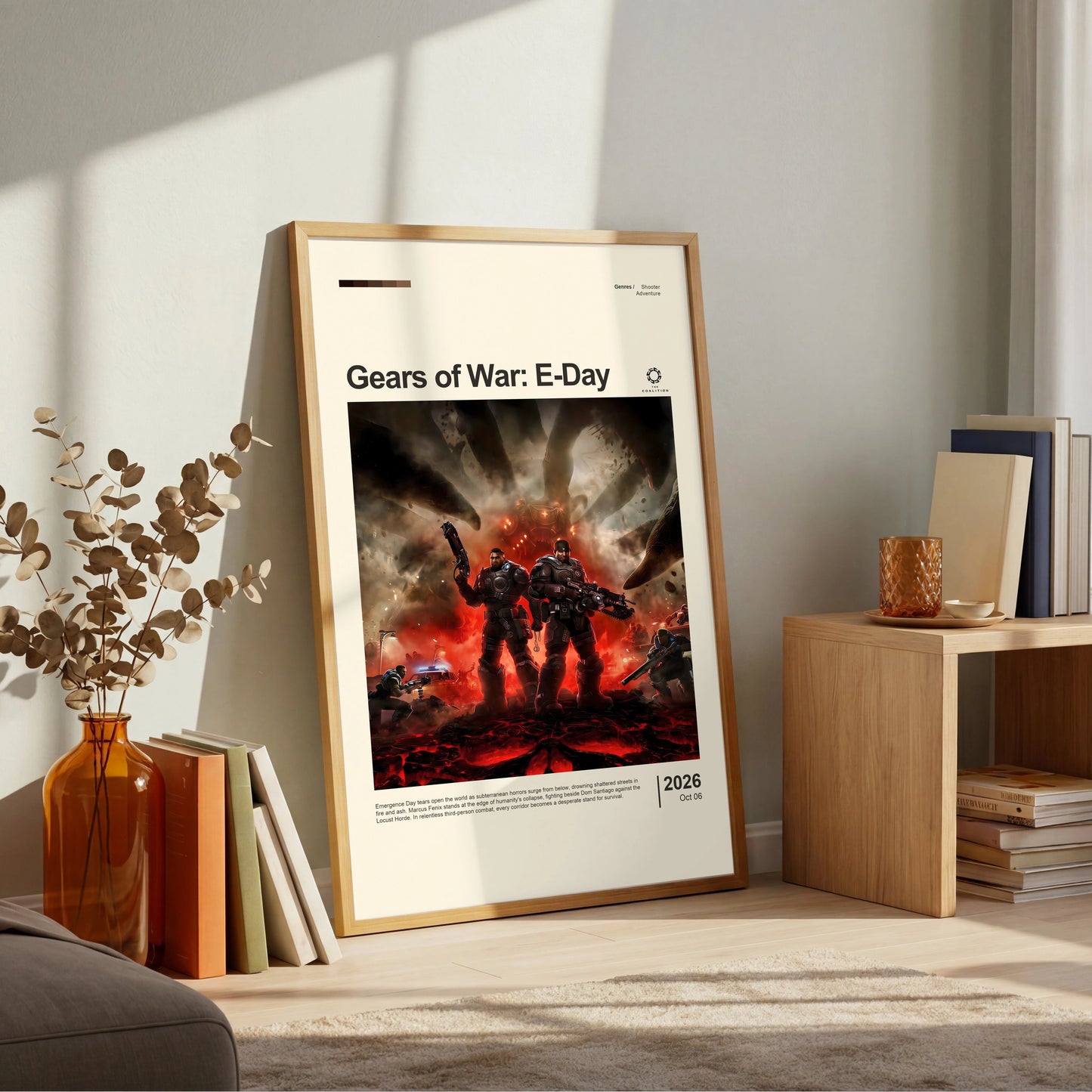 Gears of War E-Day Poster — view 6