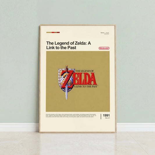 The Legend of Zelda: A Link to the Past Poster