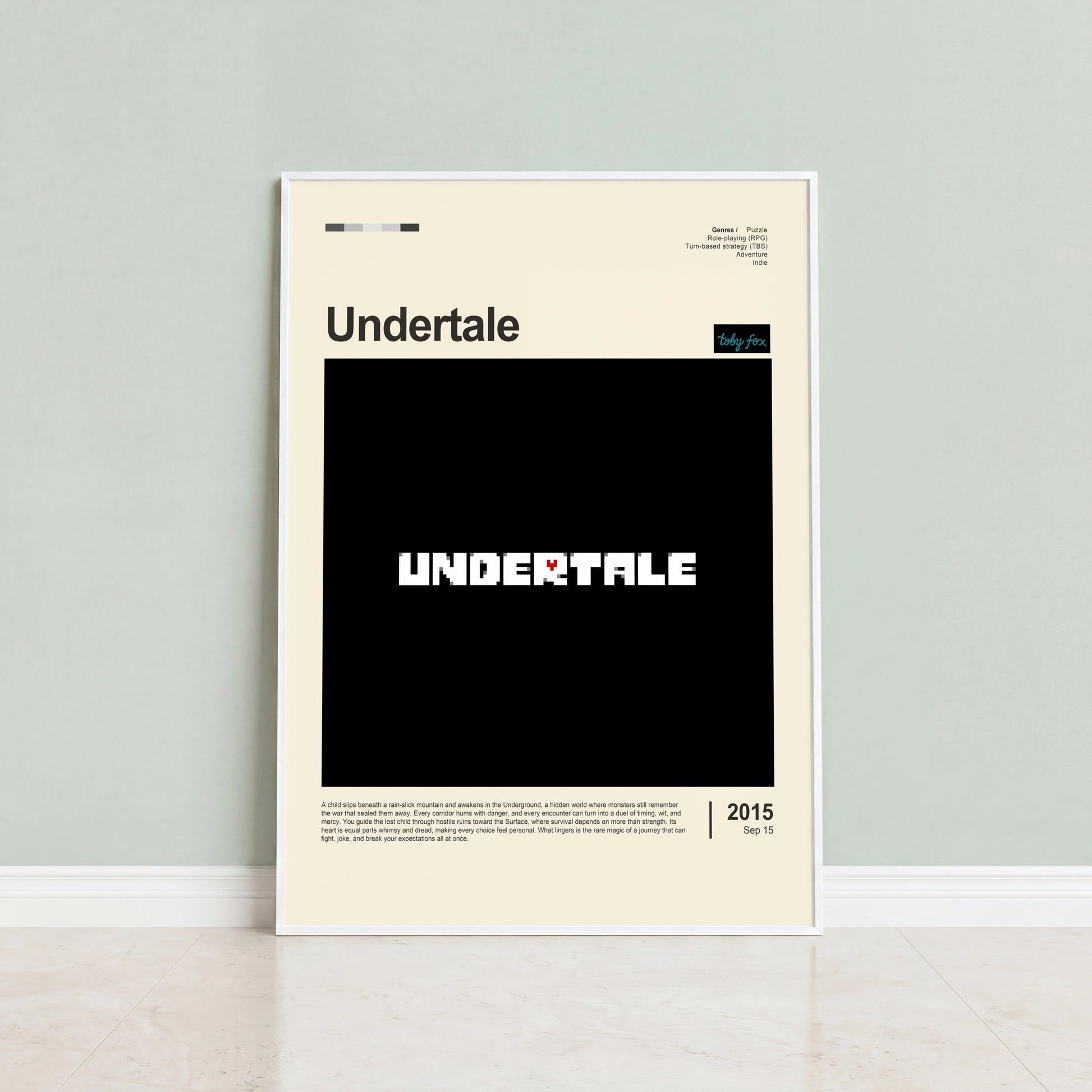 Undertale Poster — view 3