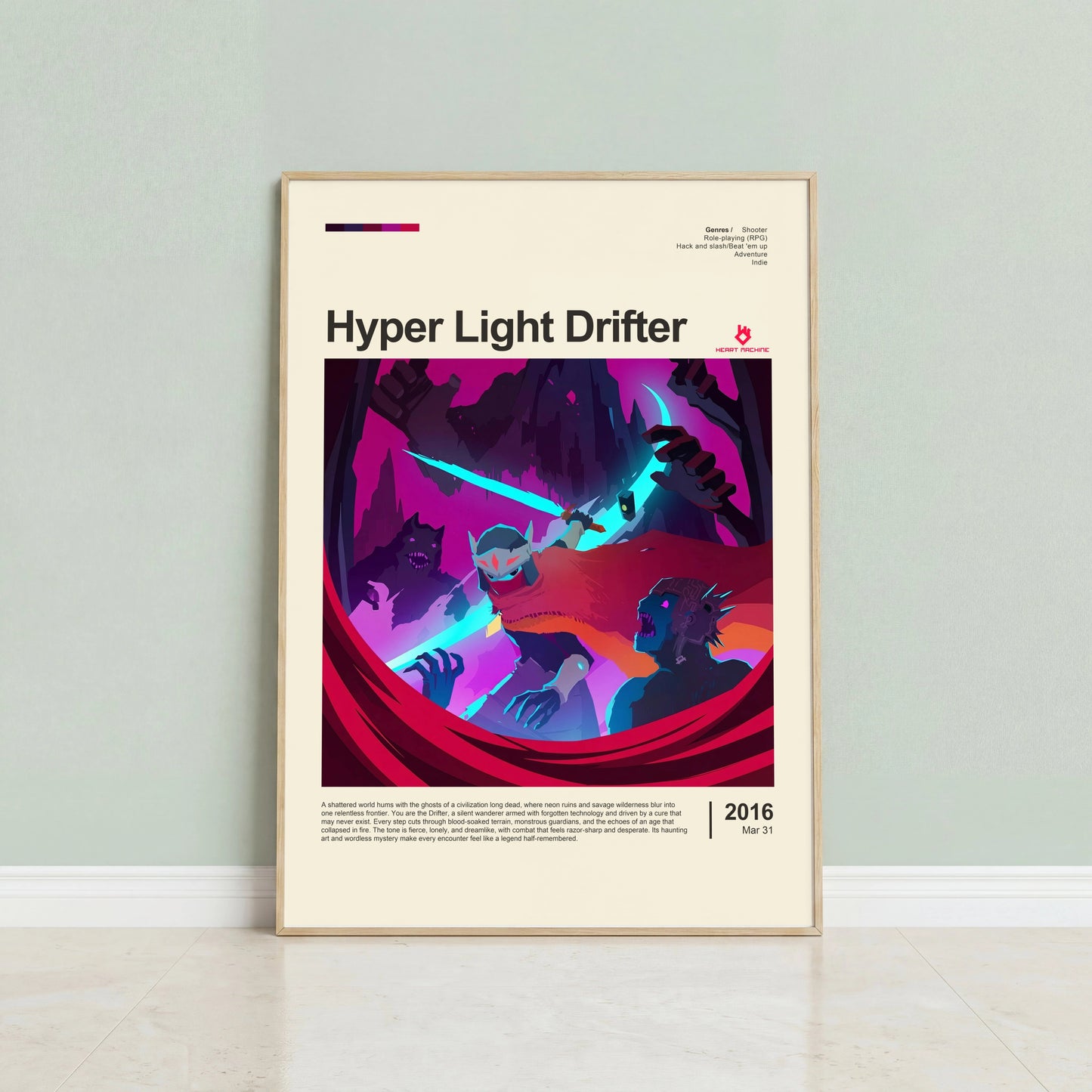 Hyper Light Drifter Poster — view 2