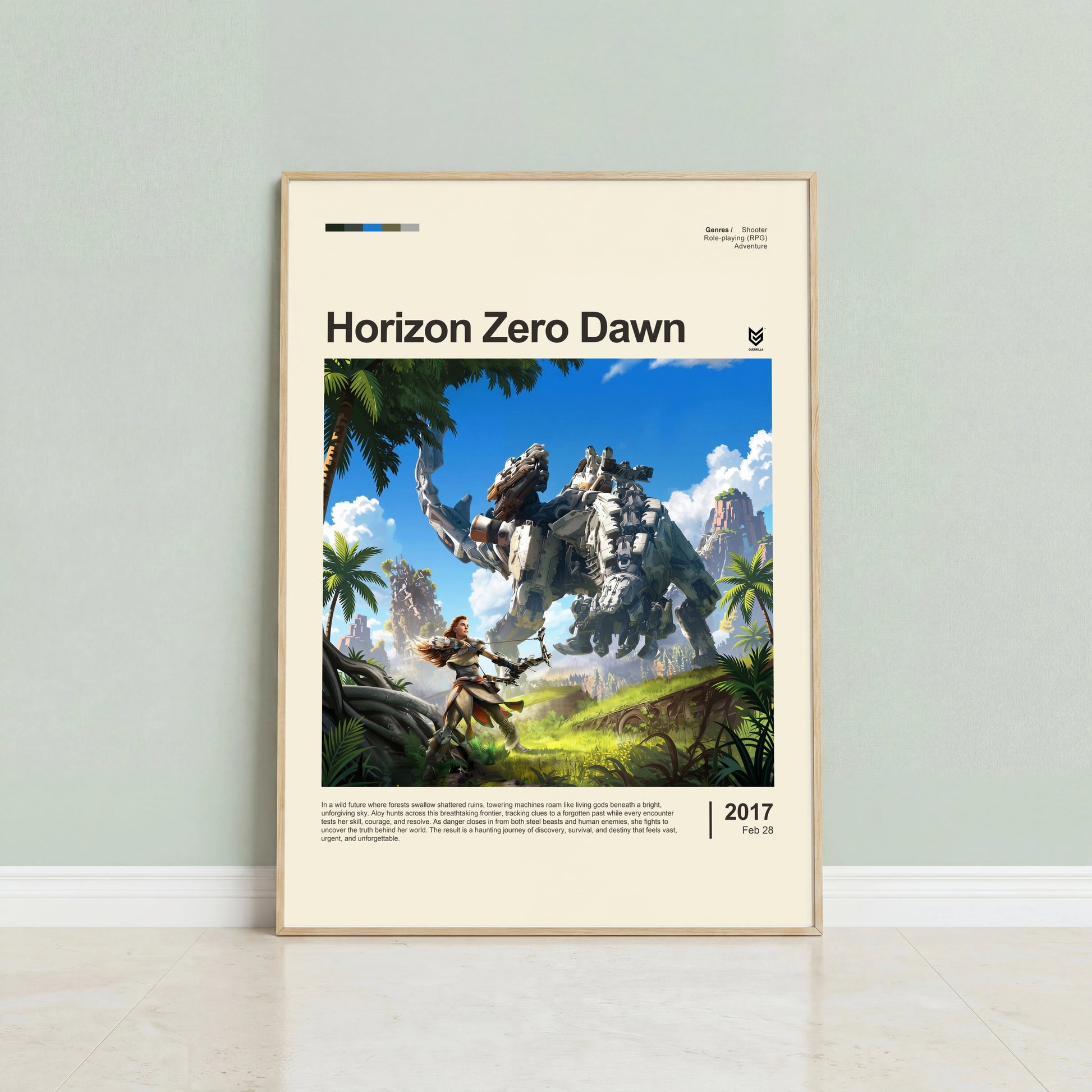 Horizon Zero Dawn Poster — view 2