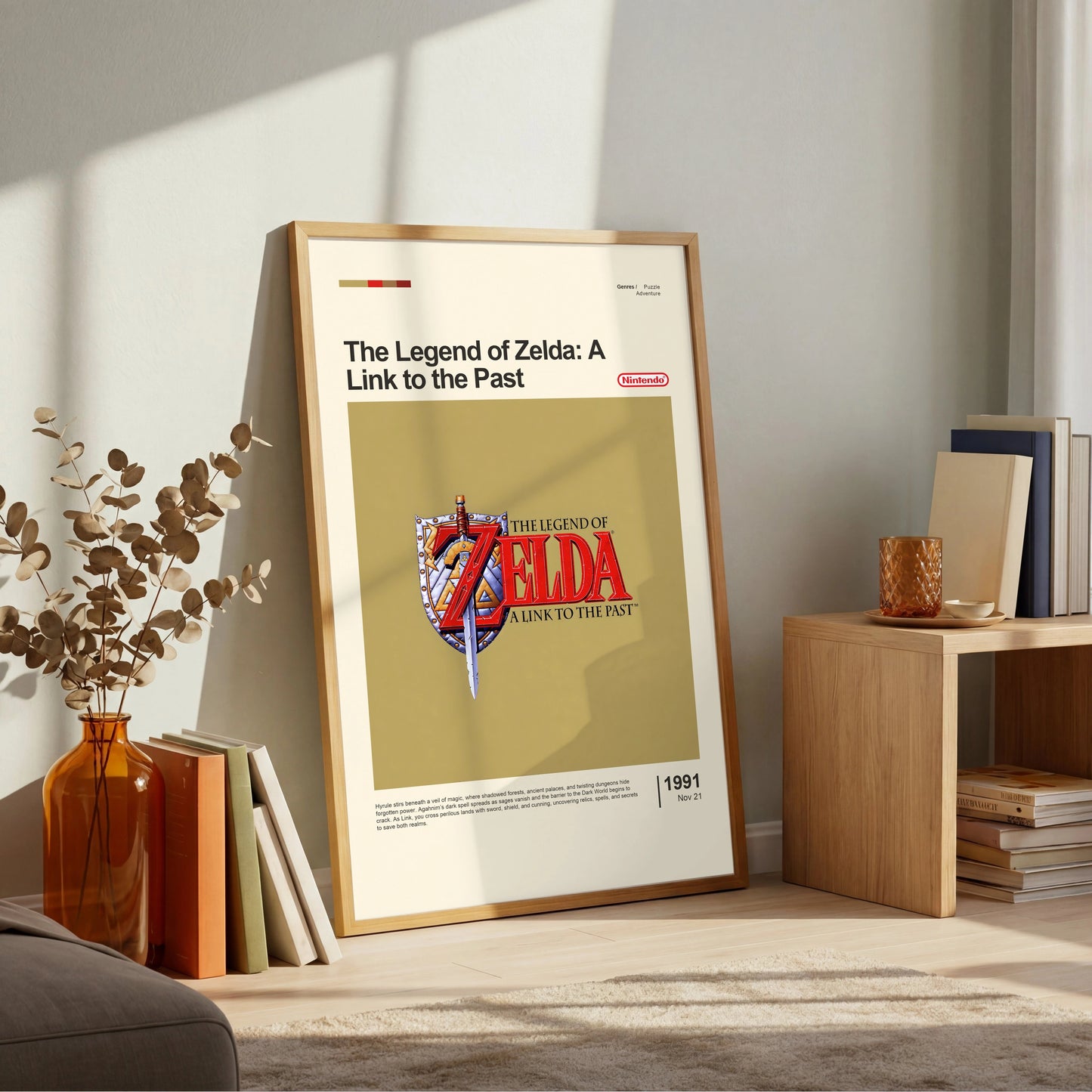 The Legend of Zelda: A Link to the Past Poster — view 6