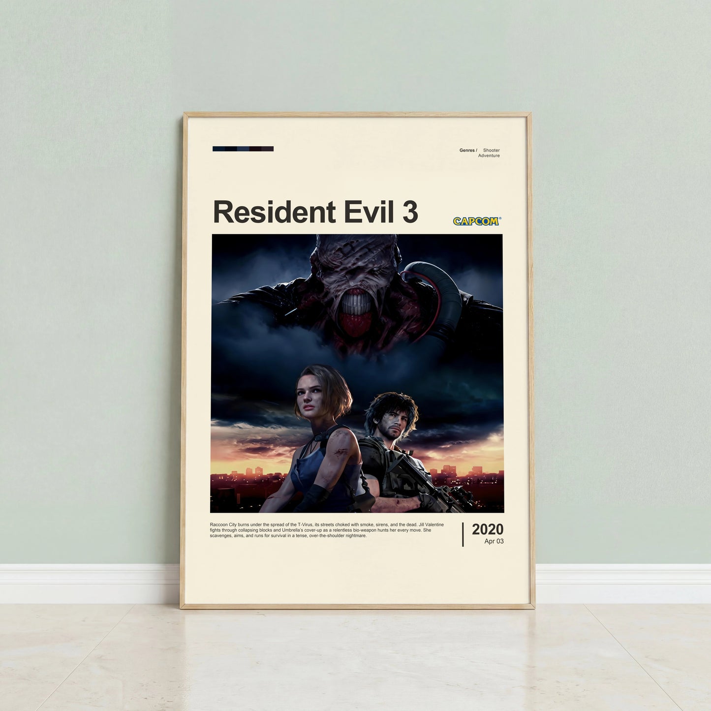 Resident Evil 3 Poster