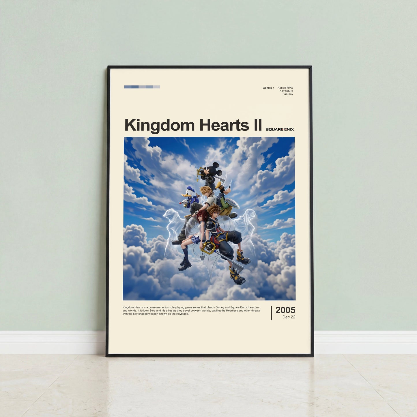 Kingdom Hearts II Poster