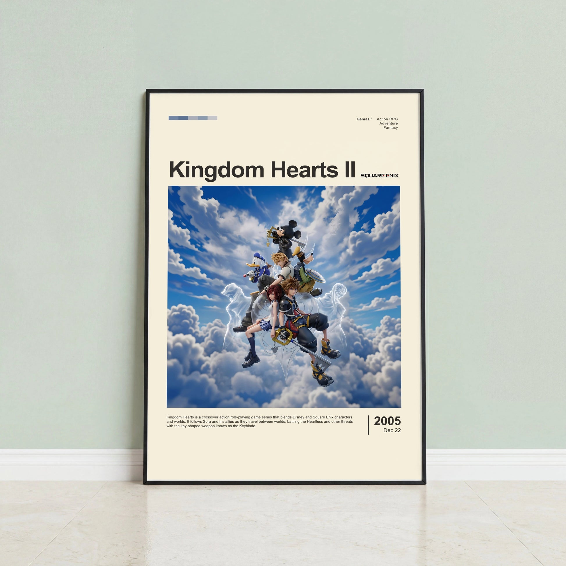 Kingdom Hearts II Poster