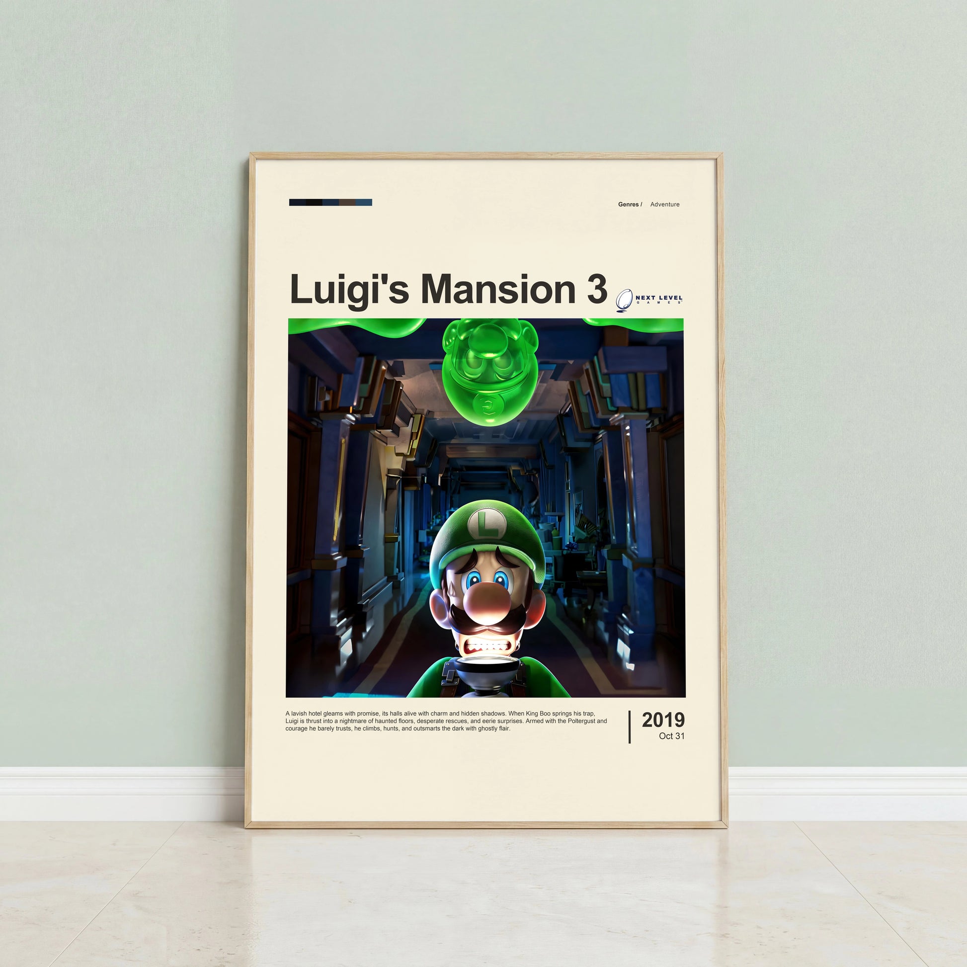Luigi's Mansion 3 Poster