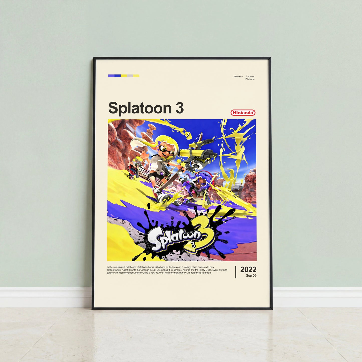 Splatoon 3 Poster — view 3