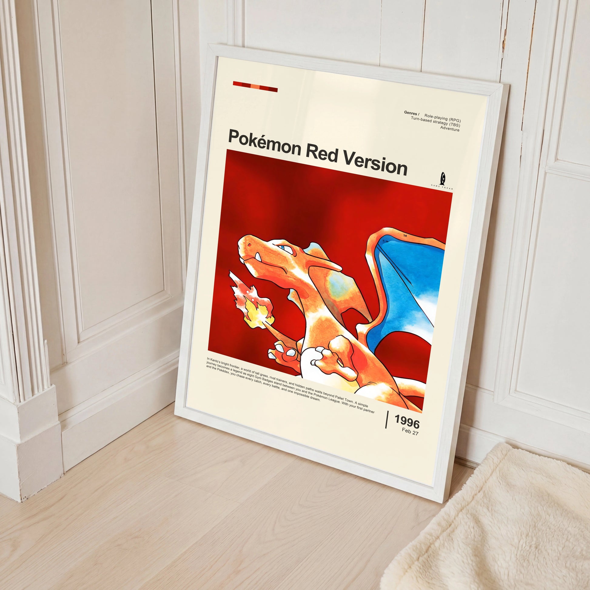 Pokémon Red Version Poster — view 2