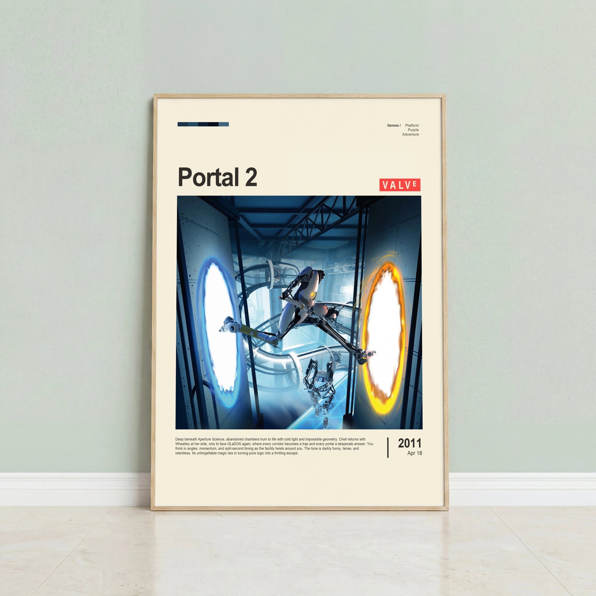 Portal 2 Poster — view 2