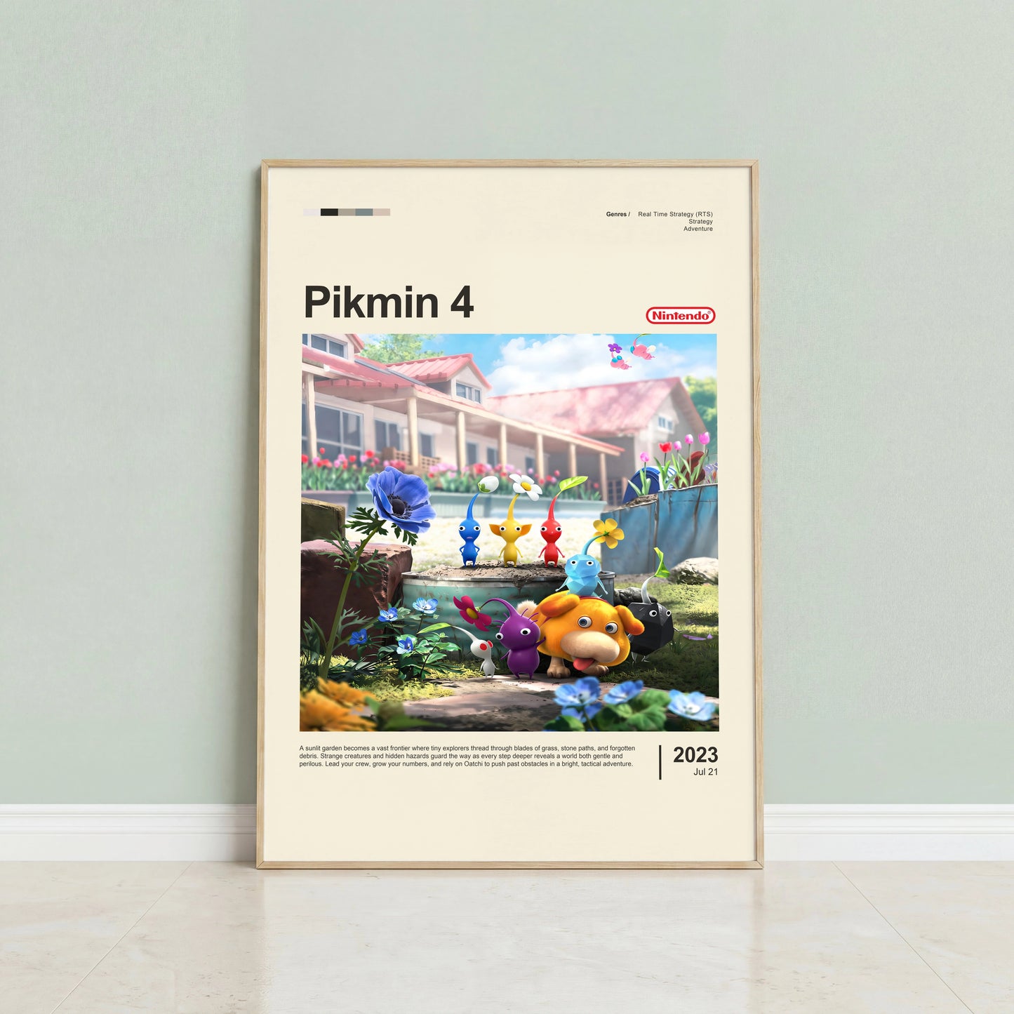 Pikmin 4 Poster