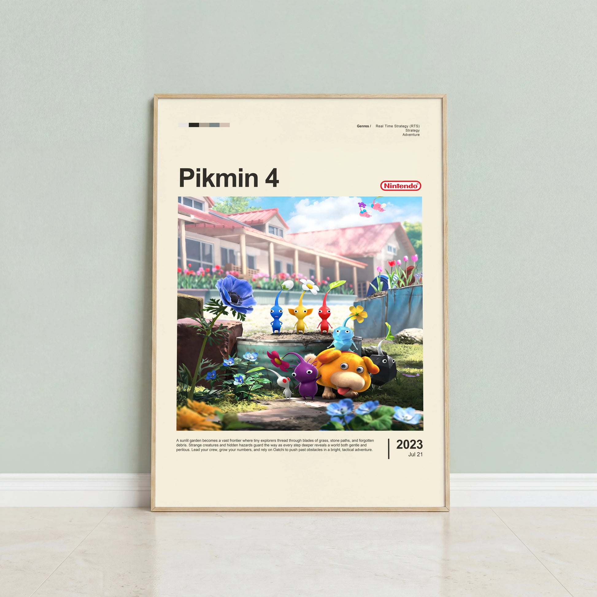 Pikmin 4 Poster