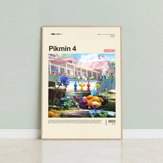 Pikmin 4 Poster