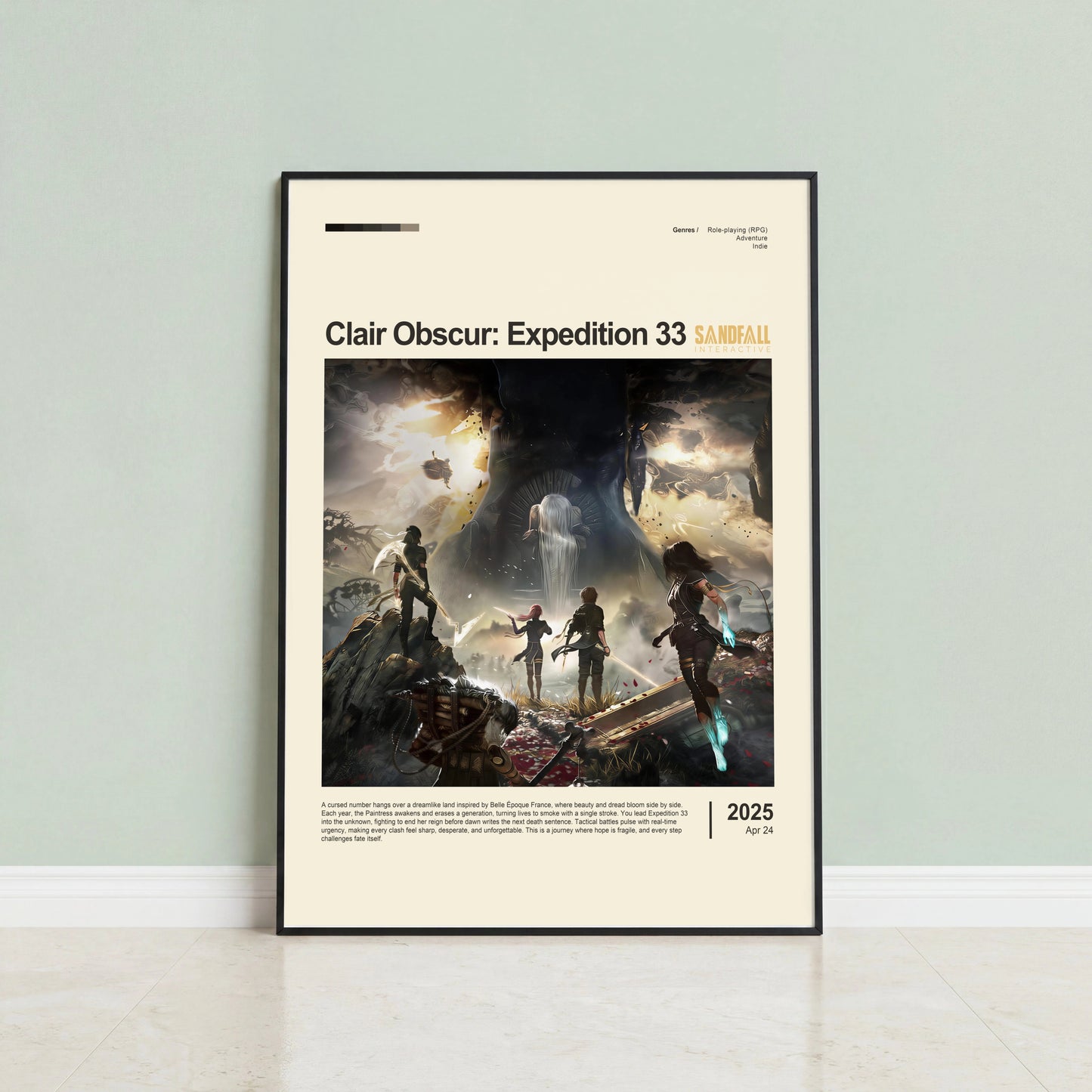 Clair Obscur: Expedition 33 Poster