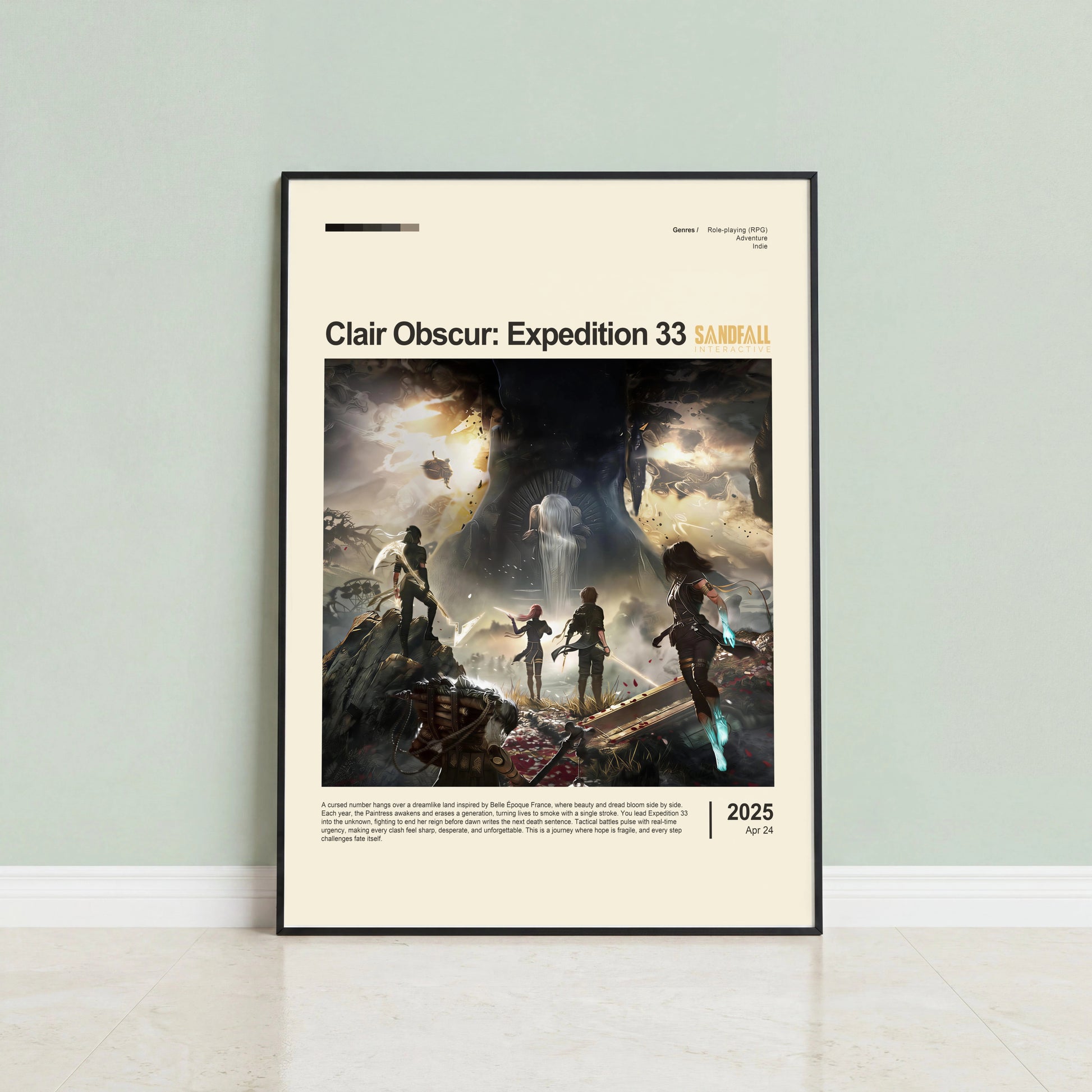 Clair Obscur: Expedition 33 Poster