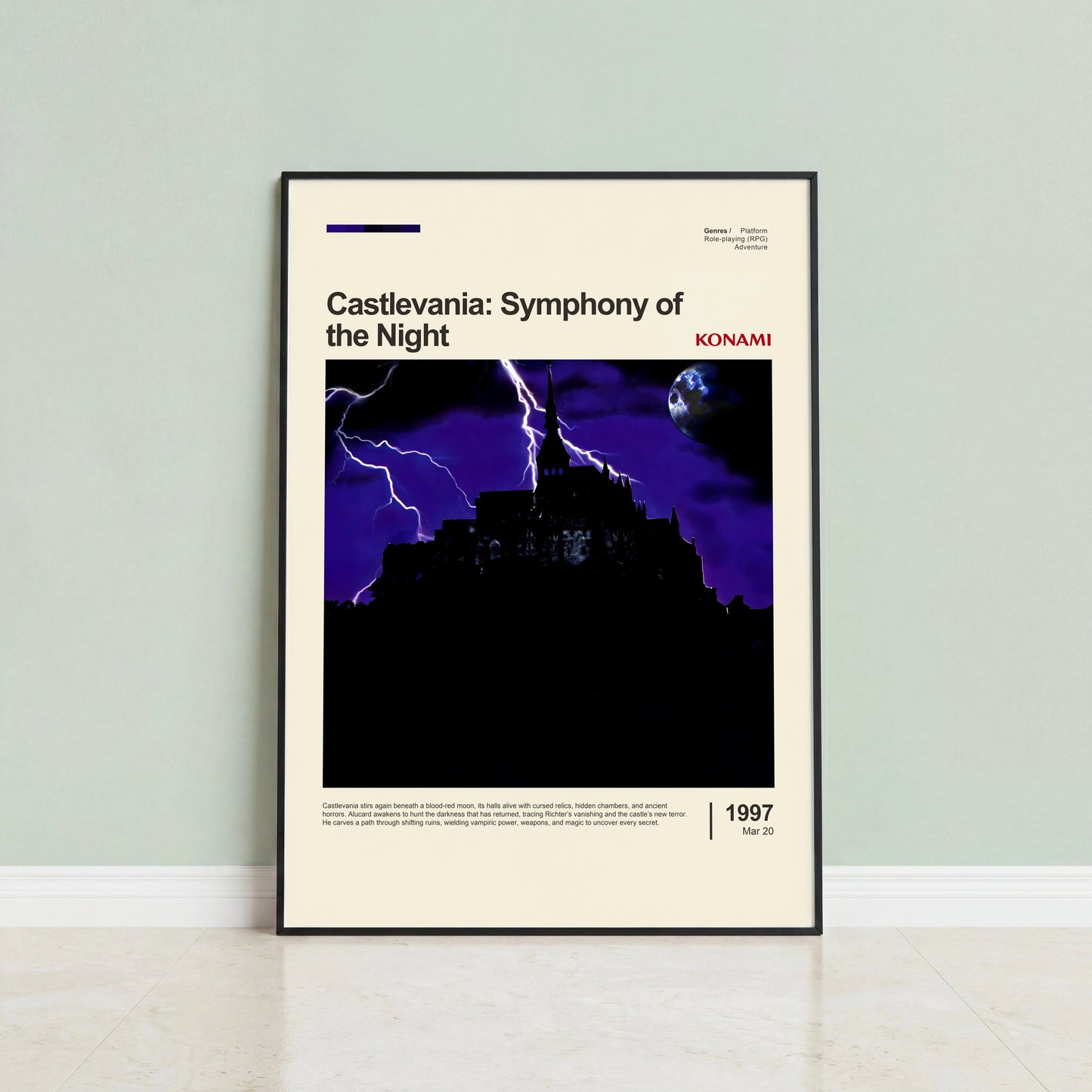 Castlevania: Symphony of the Night Poster — view 3