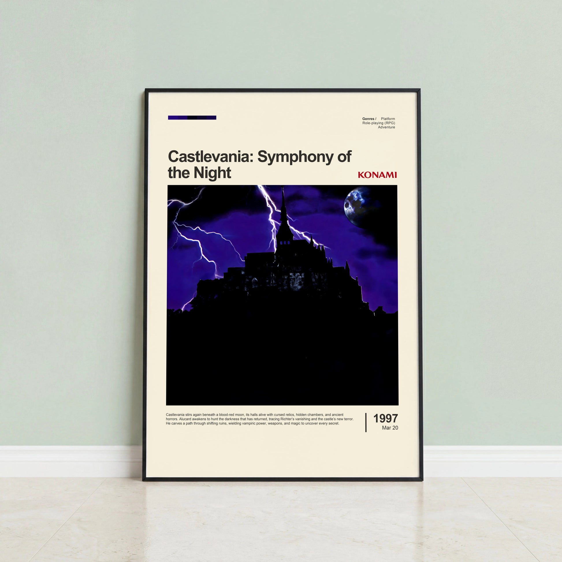 Castlevania: Symphony of the Night Poster — view 3