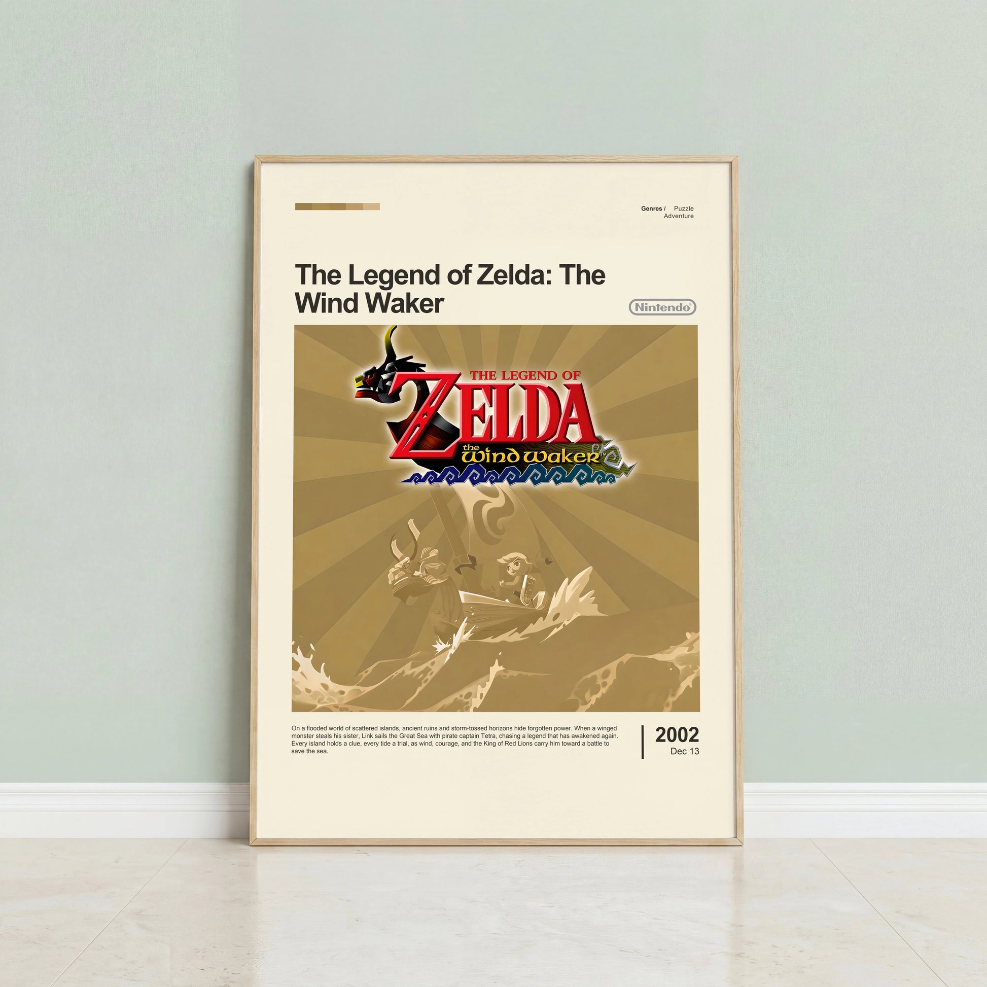 The Legend of Zelda: The Wind Waker Poster
