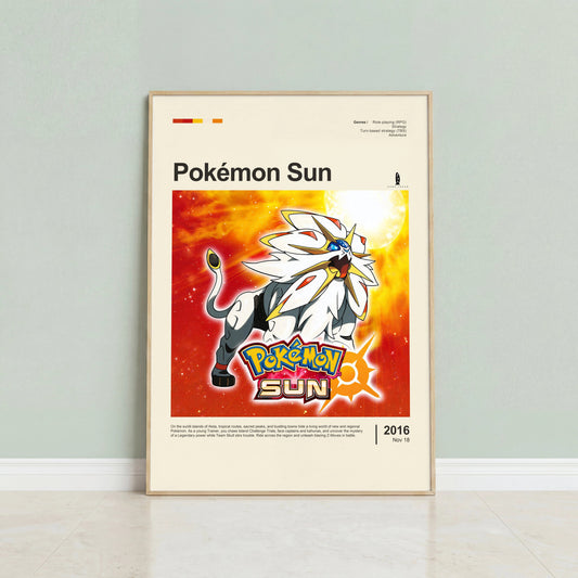 Pokémon Sun Poster