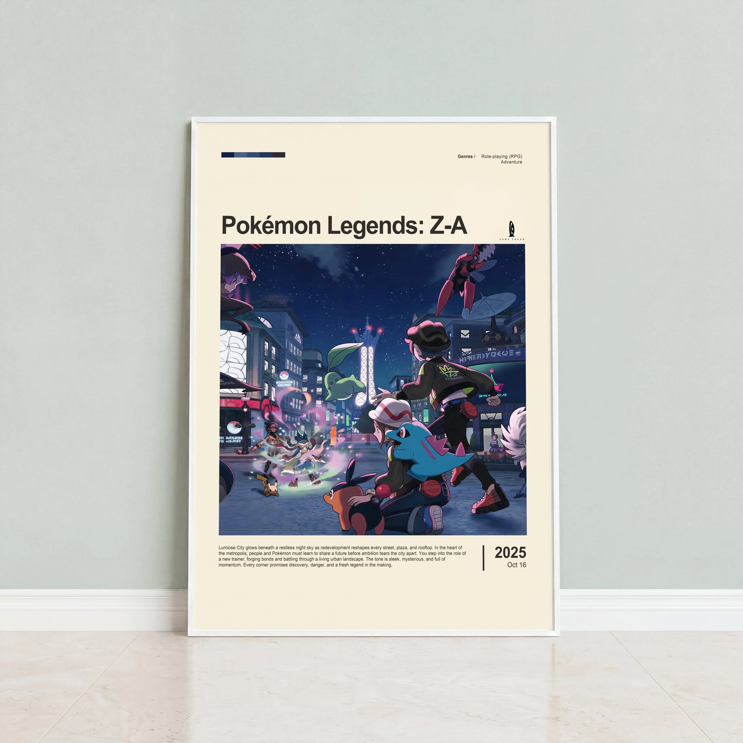 Pokémon Legends: Z-A Poster — view 3