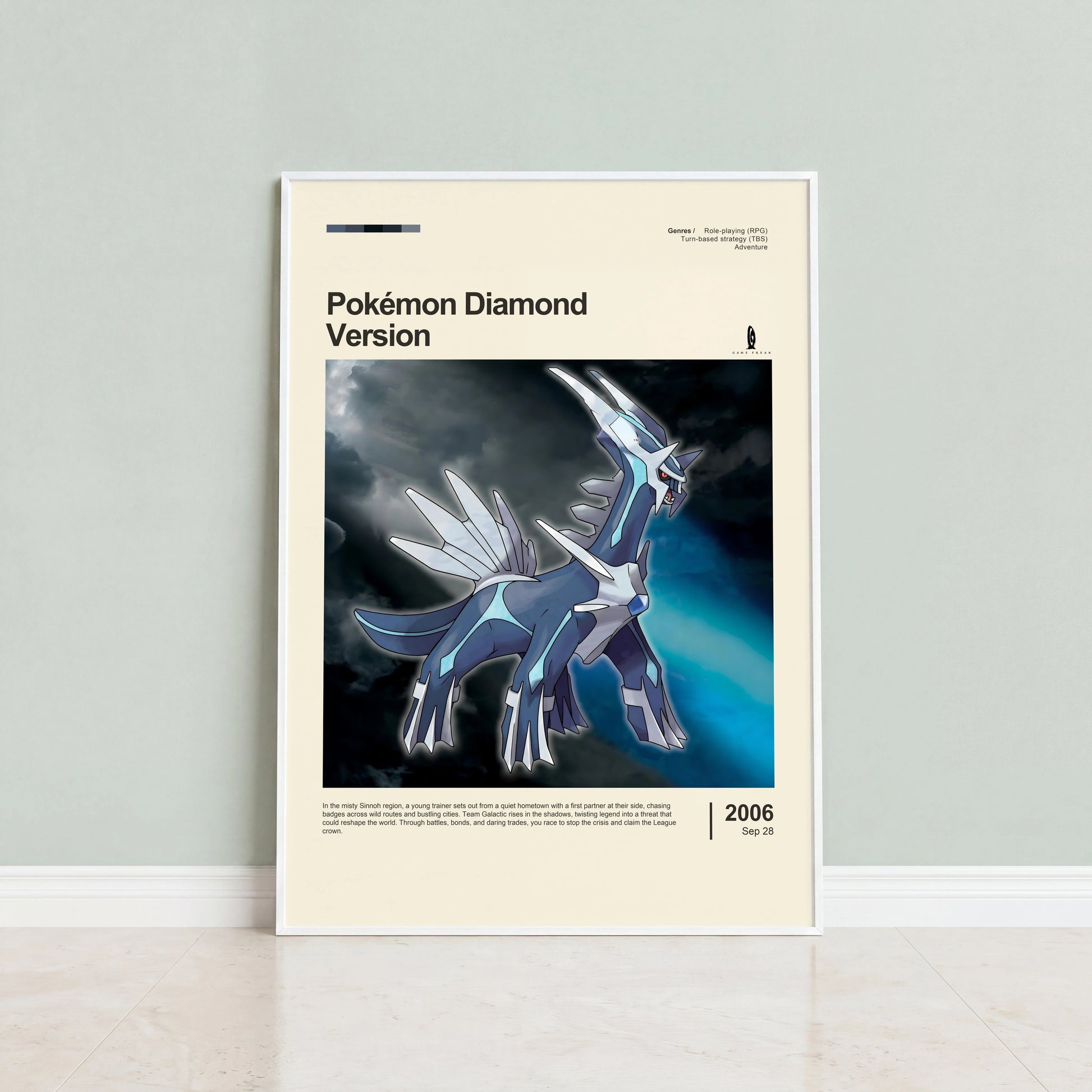 Pokémon Diamond Version Poster — view 4