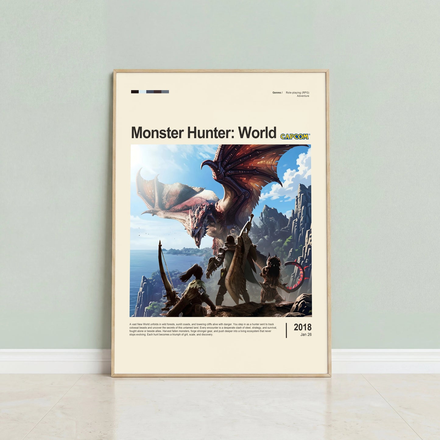 Monster Hunter: World Poster — view 2