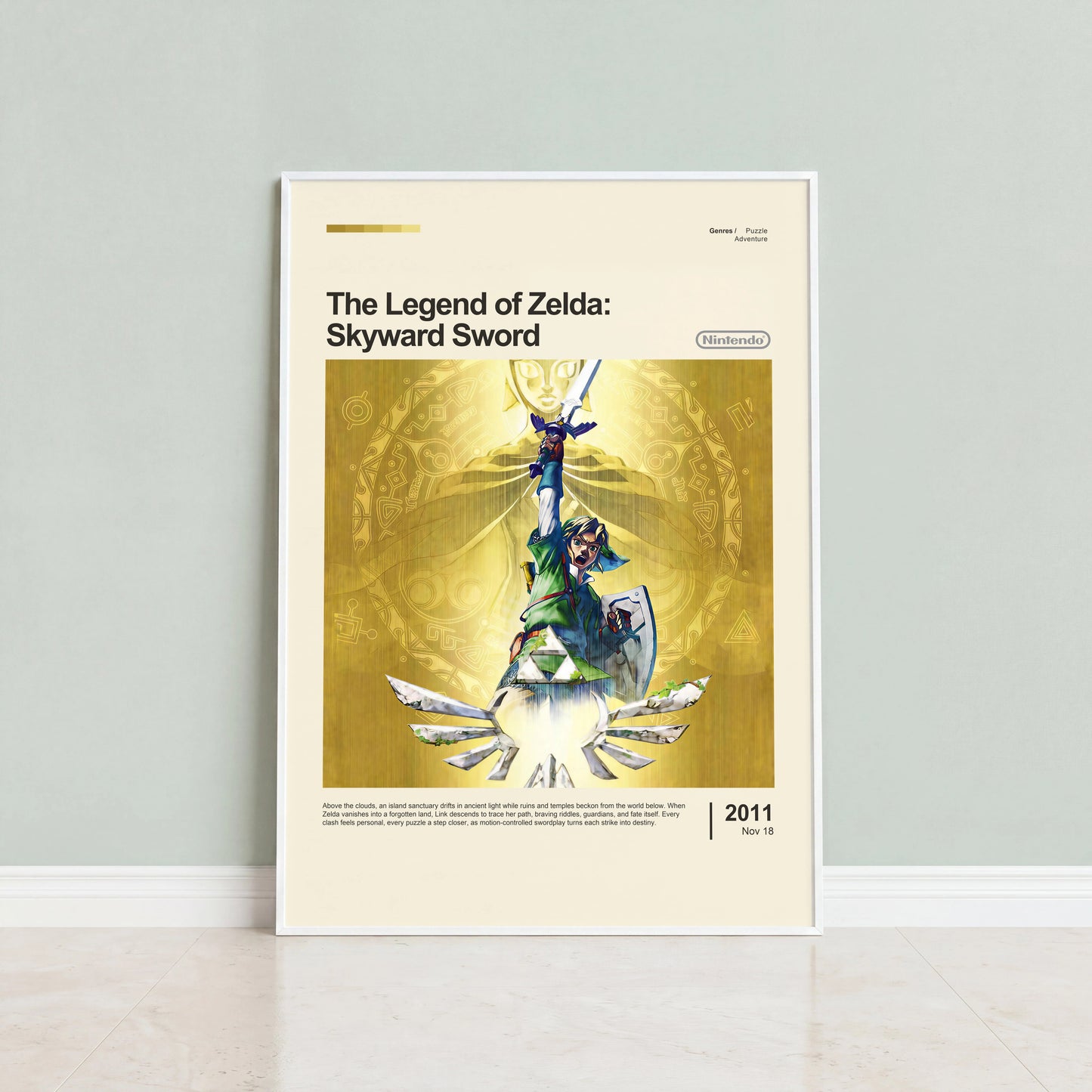 The Legend of Zelda Skyward Sword Poster — view 4