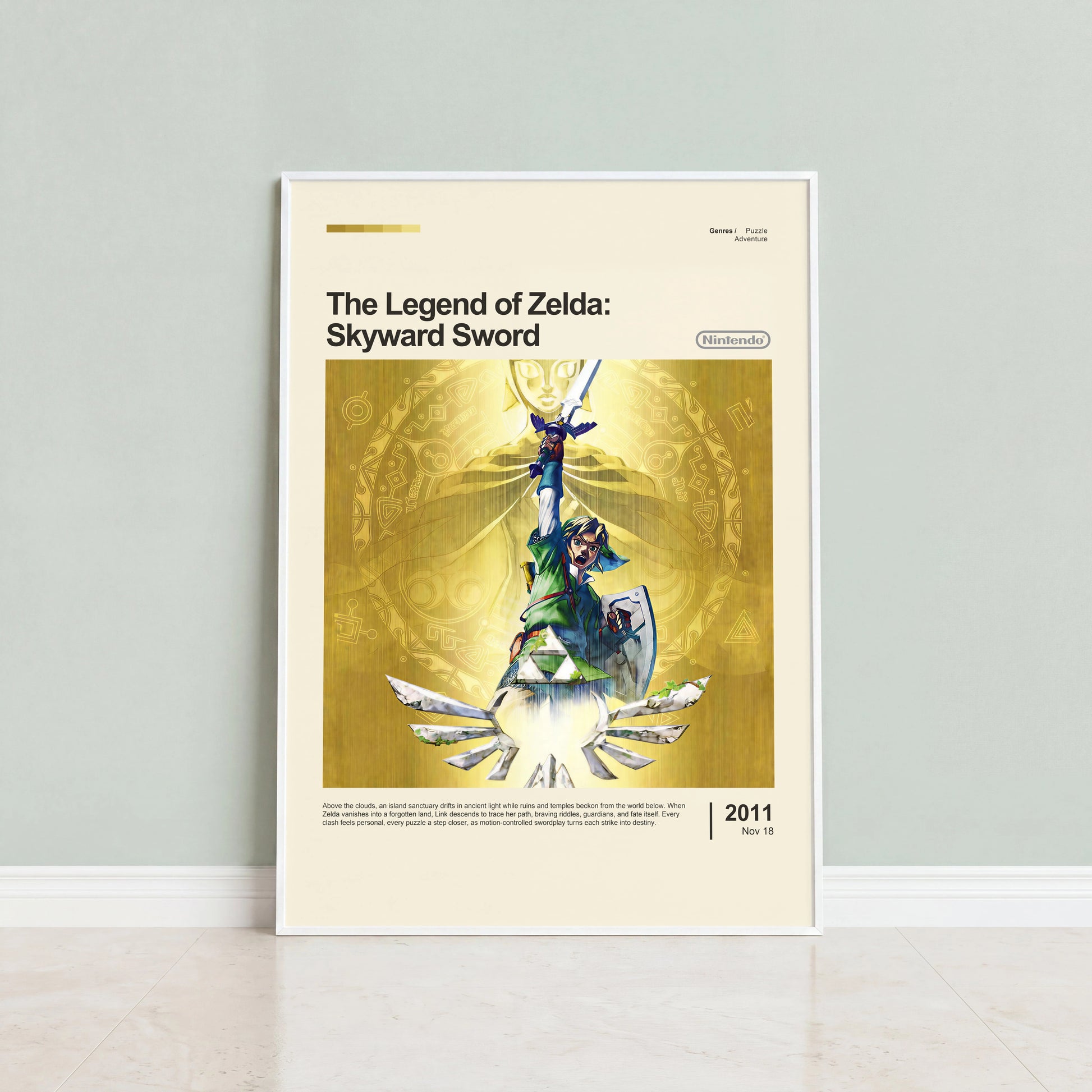 The Legend of Zelda Skyward Sword Poster — view 4
