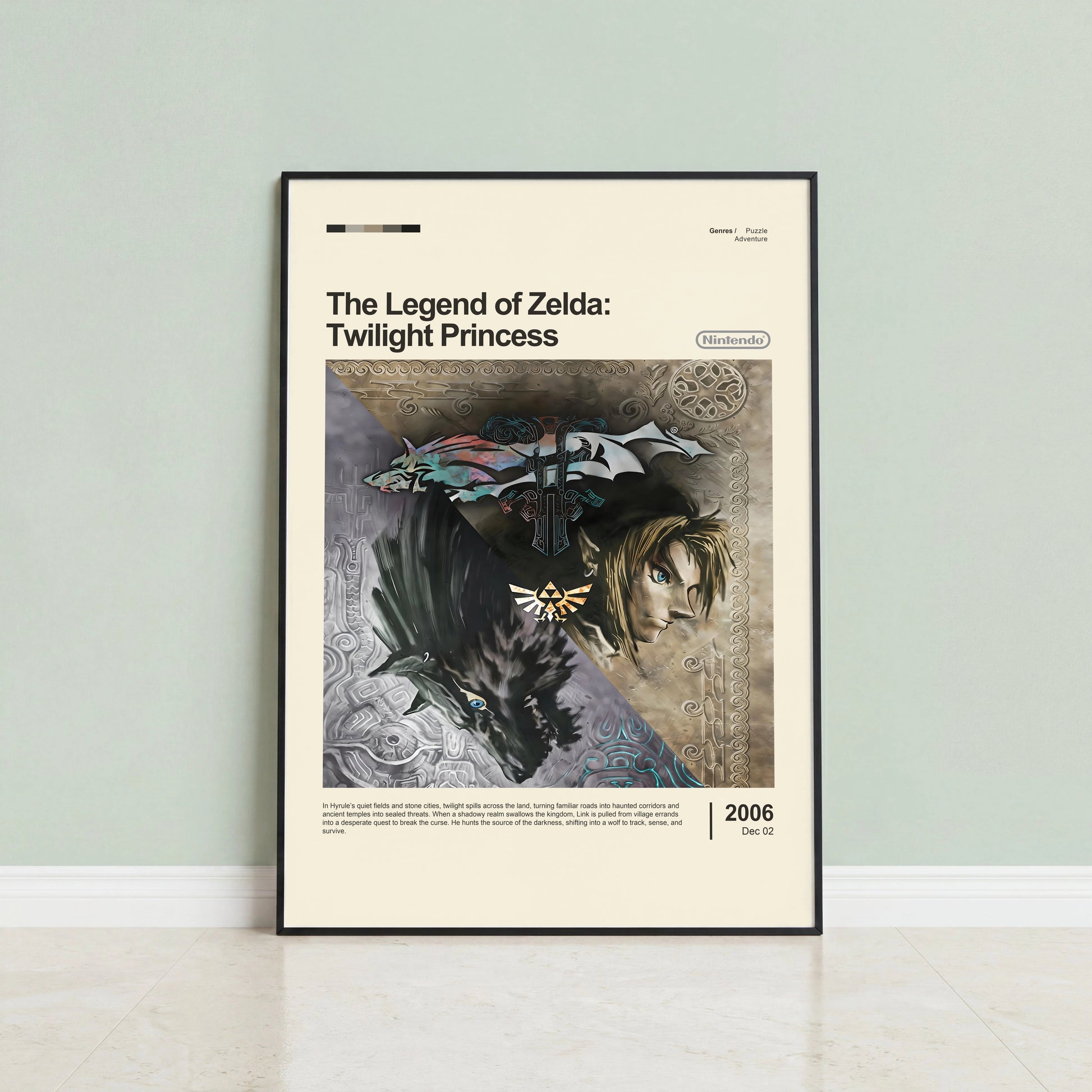 The Legend of Zelda Twilight Princess Poster — view 3