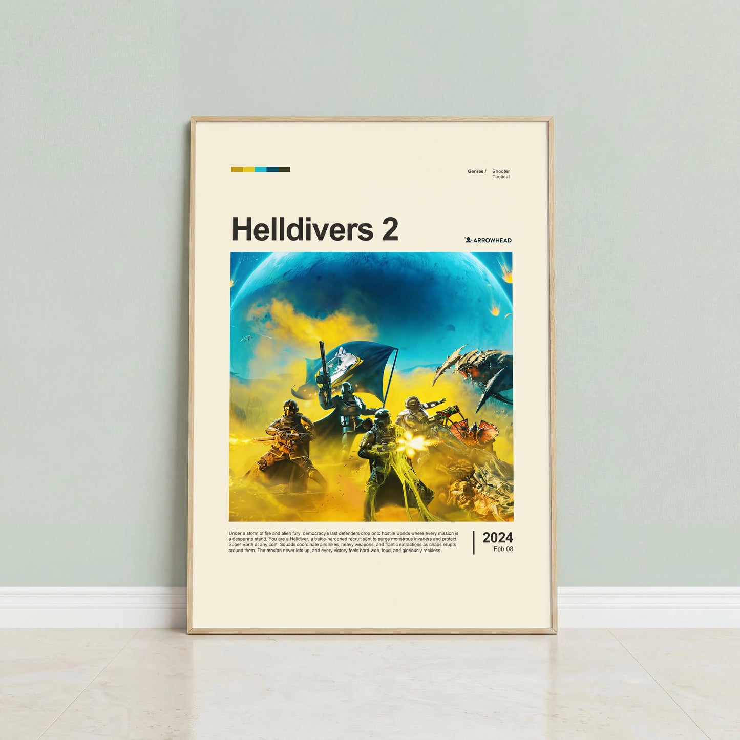 Helldivers 2 Poster — view 2
