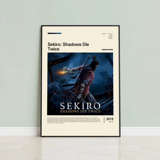 Sekiro: Shadows Die Twice Poster