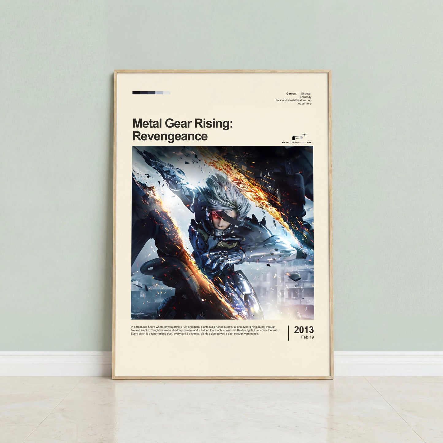 Metal Gear Rising: Revengeance Poster