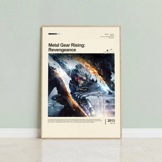Metal Gear Rising: Revengeance Poster