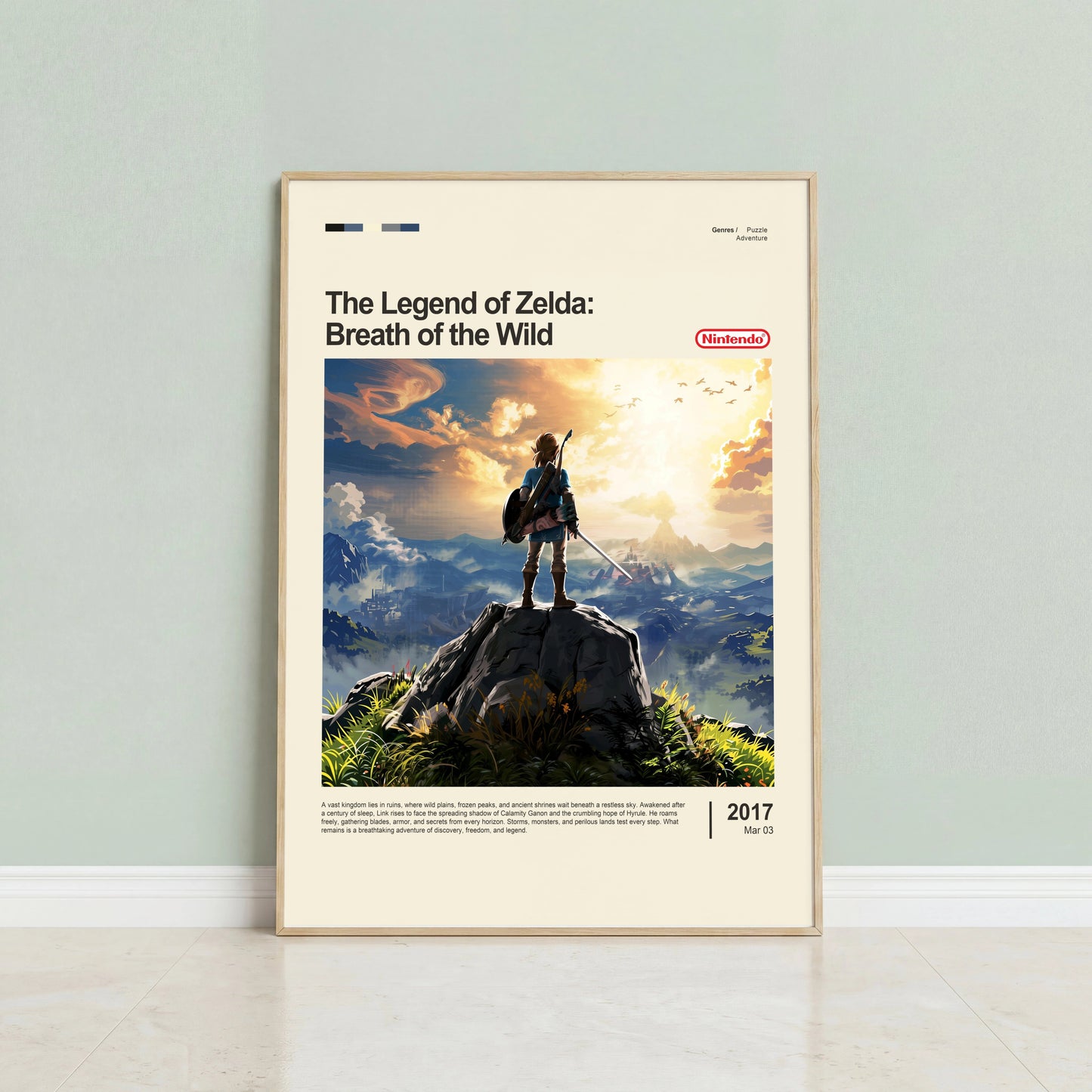 The Legend of Zelda: Breath of the Wild Poster — view 2
