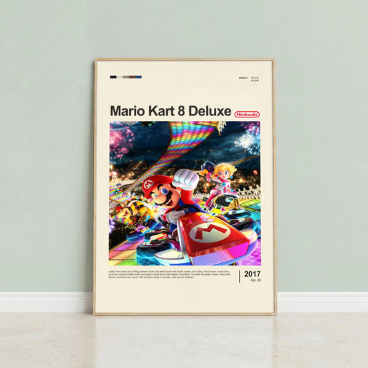 Mario Kart 8 Deluxe Poster