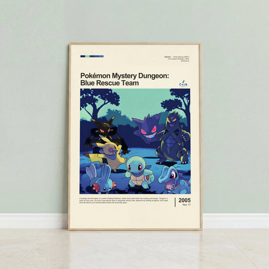 Pokémon Mystery Dungeon Poster