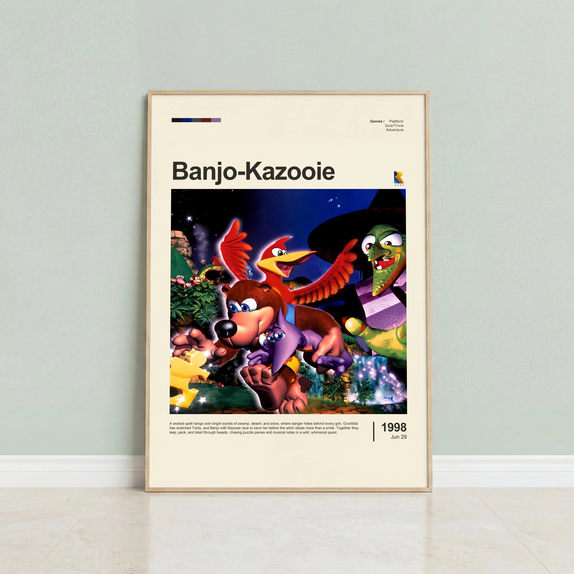 Banjo-Kazooie Poster