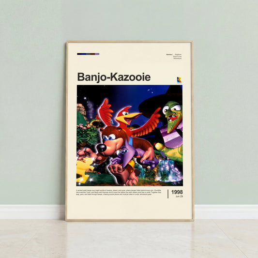Banjo-Kazooie Poster