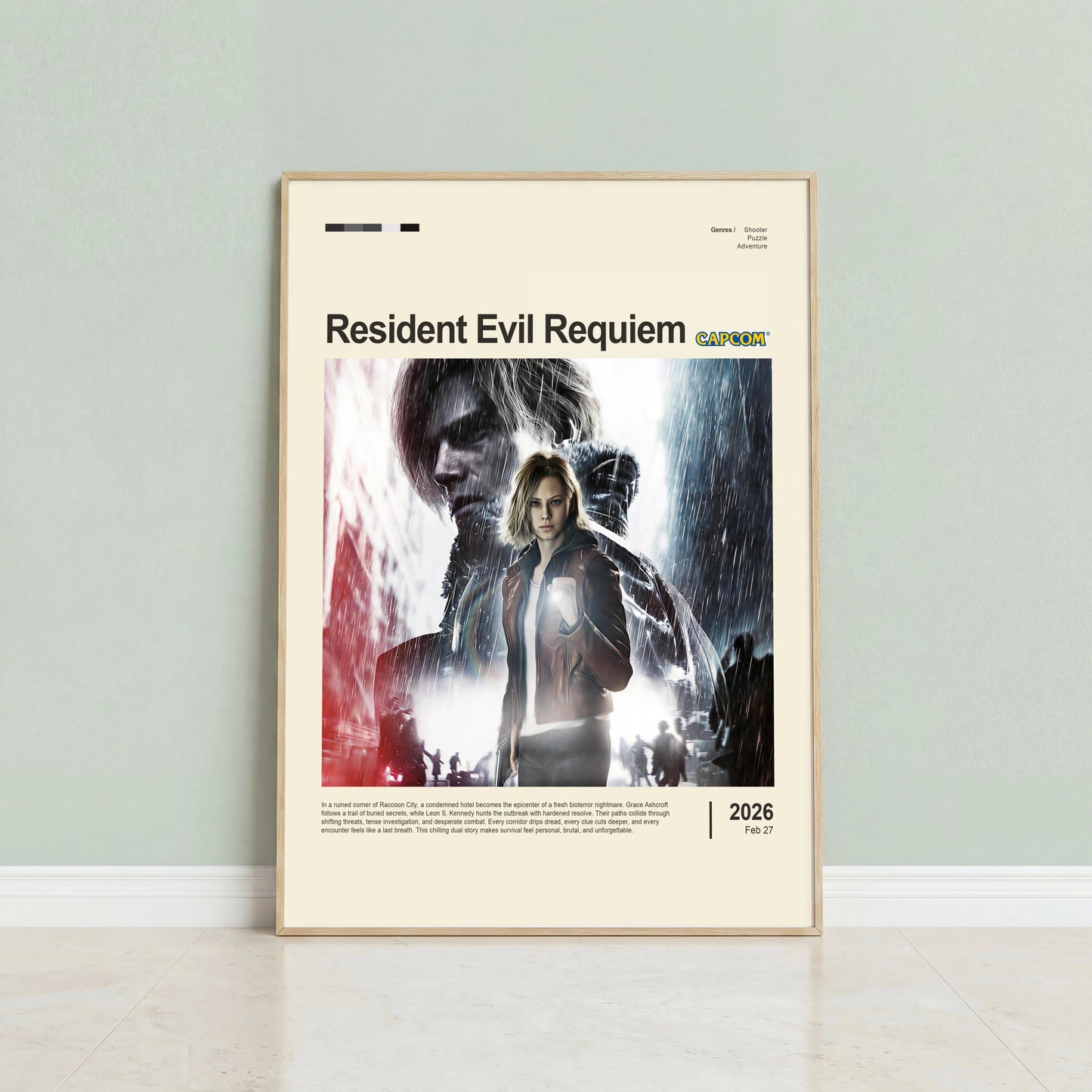 Resident Evil Requiem Poster — view 2
