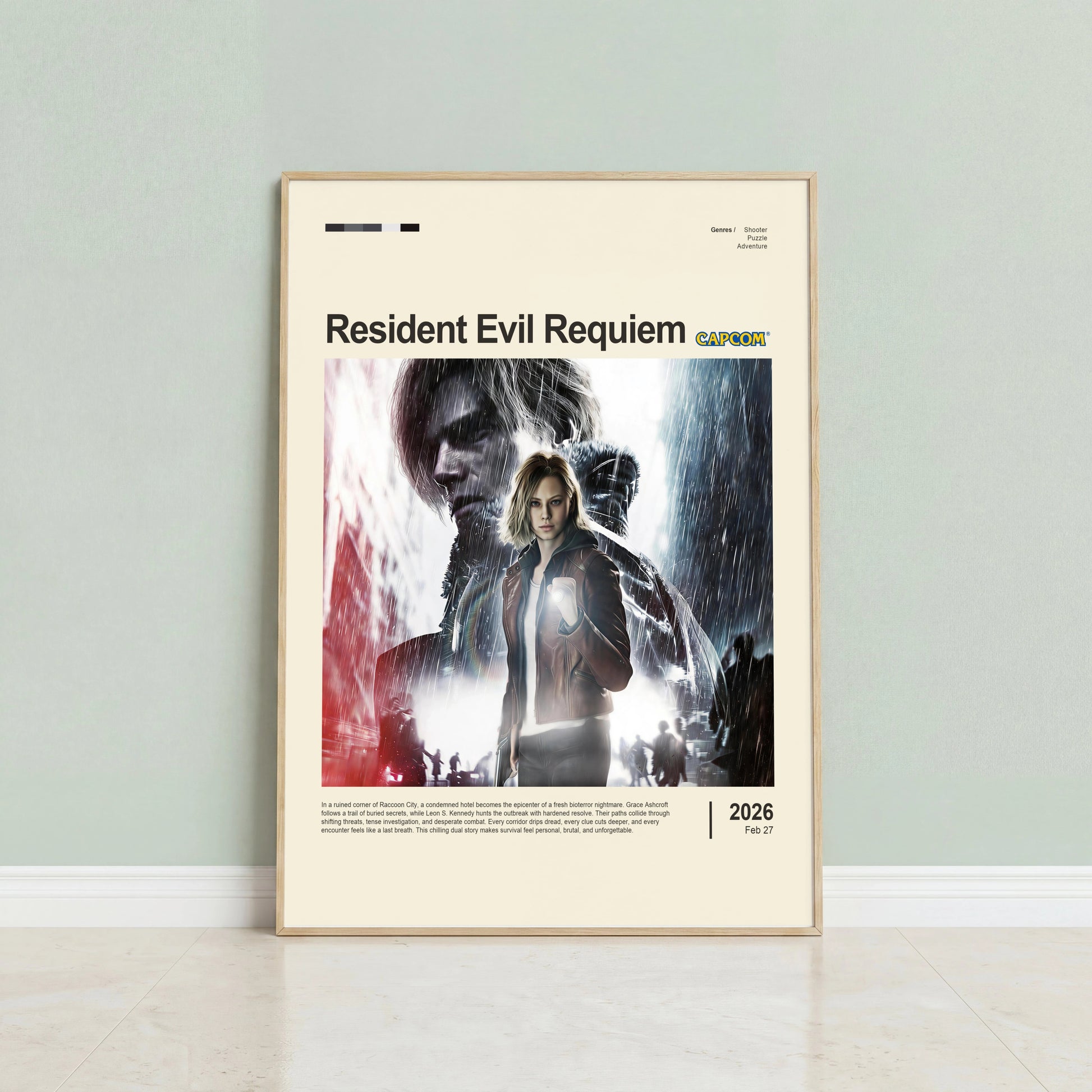 Resident Evil Requiem Poster — view 2